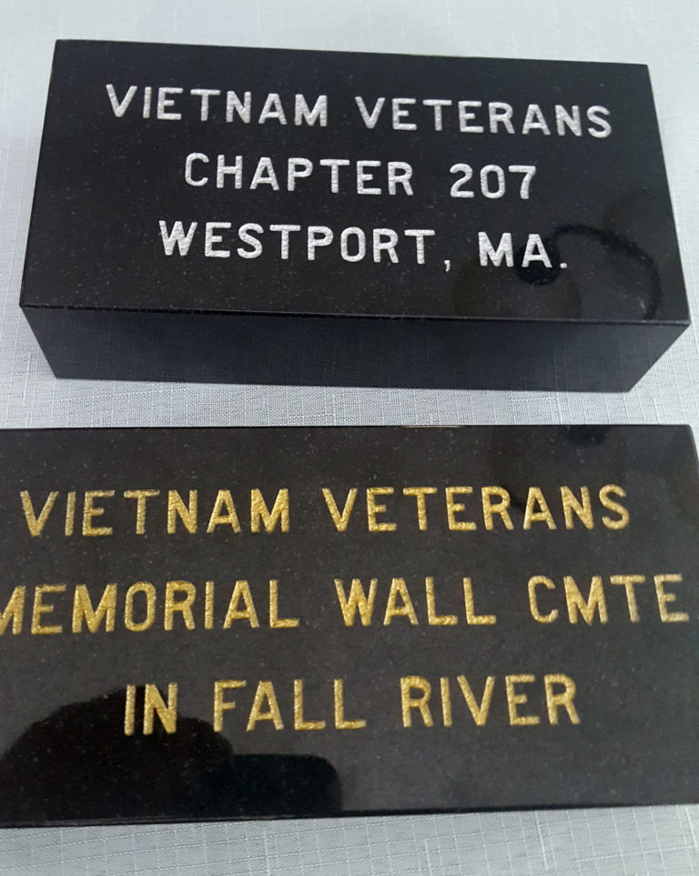 The Vietnam Veterans Memorial Wall Fall River Ma